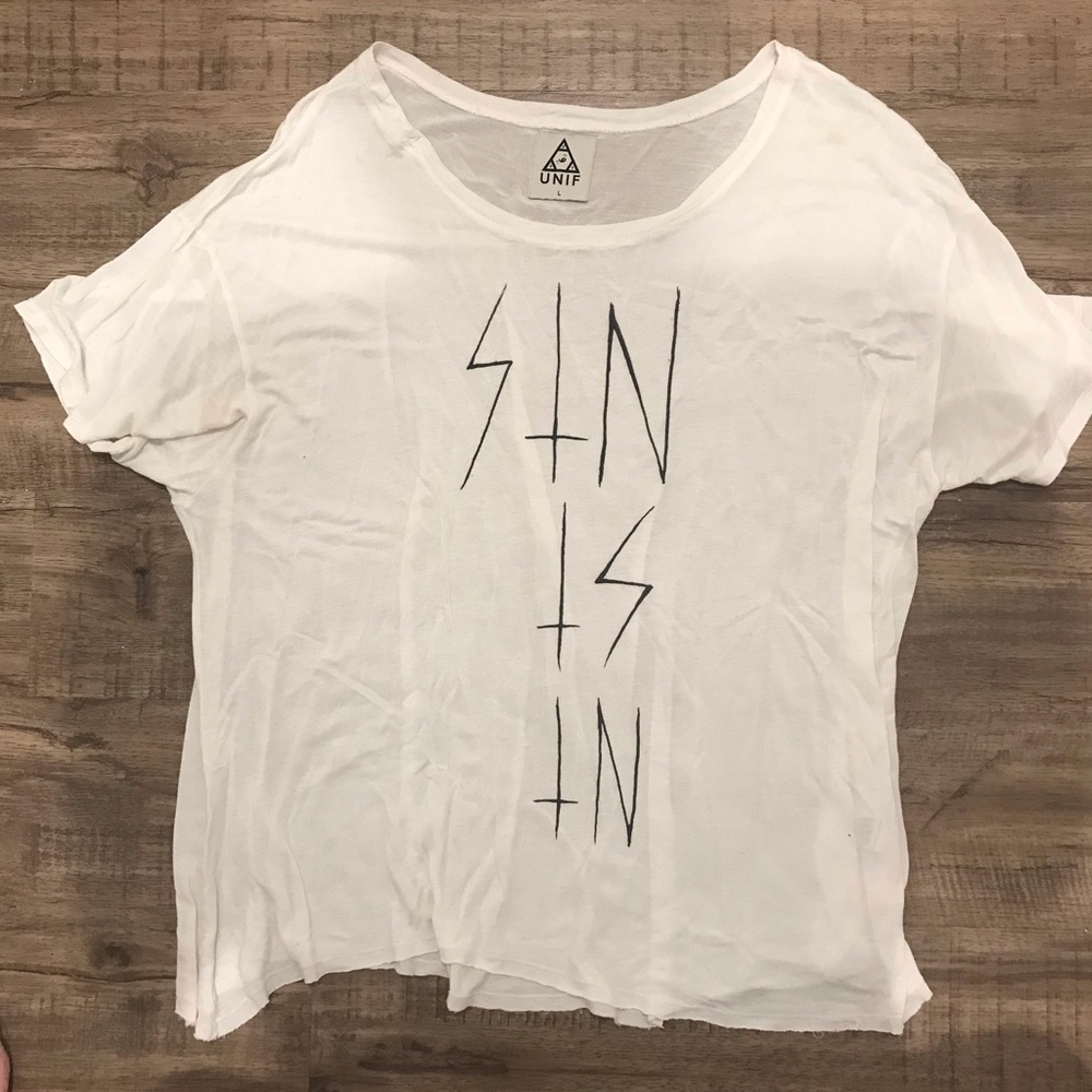 UNIF Sin is In Tee